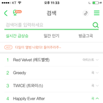 지금 멜론 실검에 뜬 레드벨벳 수록곡