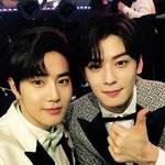 수호랑 차은우 셀카 올라왔는데