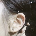 씨2발 <b>사선</b> 피어싱 뚫음