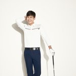 우효광 <b>골프</b>웨어 브랜드 모델 발탁
