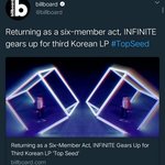 [인피니트] 빌보드 트윗 떴었다고왜말안해죴냐...