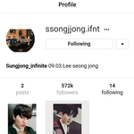 [인피니트] 쫑이 인별 <b>프로필</b>