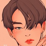 [시우민] <b>산하</b>님 이런 느낌의 팬아트는 처음이야(시우민)