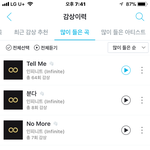 [인피니트] 스밍하는사람만 덜덜떨면서 순위확인하니까 죽을맛이고