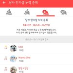 [드루와] 가온인기상 진짜 <b>치열</b>하다ㅋㅋㅋㅋㅋ