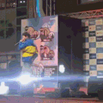 행사하러 갓다가 화재 진압한 <b>딘딘</b>