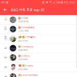 [EXO] 어제오늘 하트 부은거 <b>전후</b>❤