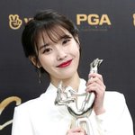 어제 골디 아이유 대상 수상 소감할 때