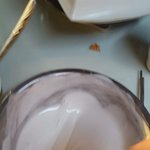 숟가락 젓가락으로 <b>머랭</b>침