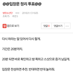 [방탄소년단] 투표 결과