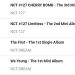 [NCT] 작년한해 엔시티 앨범 판매량