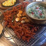 [EXO] 매운 <b>닭발</b>에 수란탕