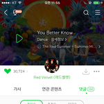 [레드벨벳] You <b>better</b> know 멜론하트수