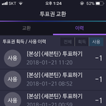 [세븐틴] 아악 안 돼 지금 11위랑 <b>점유율</b> 같아