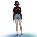 [댓글부탁해] <b>심즈</b>로 홍대 놀러온 급식충만듬