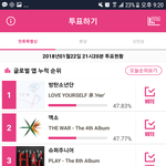 [방탄소년단] 현재순위로는 1등 ㅠㅠㅠ