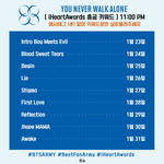[방탄소년단] 아이하트 11시 총공 짤