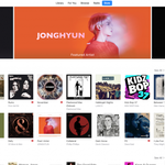 샤이니 종현 미국 아이튠즈 메인 <b>정중앙</b>에 배치됬네