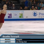 이번 올림픽에 태극기 휘날리며 <b>ost</b> 들고 평창오는 미국 피겨선수