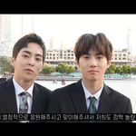 [EXO] 맏형둘 미모 진짜 쩔지않냐 점점더 <b>발전</b>해왜얼음물
