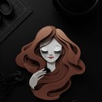 페이퍼 <b>컷팅</b> 일러스트