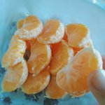 얼린 귤 <b>꿀맛</b>이야 얘들아