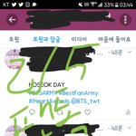 [방탄소년단] <b>팬</b>톡아미들아 안녕 타싸에서 놀러왔어