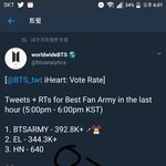 [방탄소년단] 추이 더 올리자 빨리