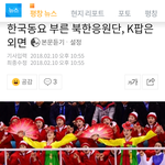 [드루와] 너네 북한응원단기사봄?
