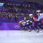 유튜브에서 <b>쇼트트랙</b> 영상보는데