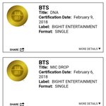 [BTS] 국내 최초 2곡 골든디스크 달성 축하합니다!