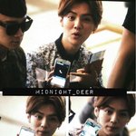 [EXO] 오랜만에 보는 사생전화에 <b>대응</b>하는 루둘짤