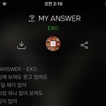 [EXO] 생각없이 노래듣다가 머리 한대 크게 맞은기분이다