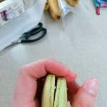 마카롱 공부 중인데 사진 봐줘