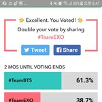 [EXO] 투표해 현재 2위