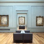 [시우민] <b>국립</b>미술관?에 걸린 시우민 작품 봄? ㅋㅋ