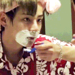 방탄소년단 뷔 화장 지운 쌩얼