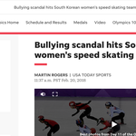 [개깊은빡침] 외국 언론에서 욕 먹는 김보름 박지우 [사진첨부]