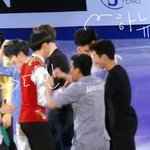 [드루와] 하뉴 졸졸쫓아다니는 다빈이. jpg (피겨)