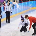 팀코리아 모자 쓴 <b>하뉴</b> 유즈루