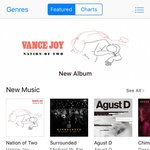 [방탄소년단] 얘들아 지금 미국 <b>아이</b>툰즈 <b>첫</b>화면에  윤기앨범 있다.