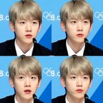 [백현] ㅇㄹㅍ기자회견 백현 <b>gif</b> 2