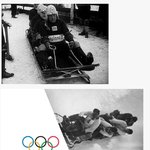 역사속 사진 한장- 1924년 <b>샤모니</b> 동계올림픽 봅슬레이 썰매 모습...