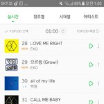 [EXO] 갓르<b>렁</b>실화냐...29위....
