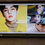 [EXO] 샘<b>성역</b>에 민석이 생일광과 걸렸네ㅠㅠ