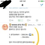 [방탄소년단] 하트추이 (격차 빠르게 좁혀지는 중!!!)