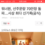 [모두드루와] 워너원 선<b>주문</b>만 70만장이래..