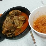 [점심] 오늘의점심 (불닭까르보나라 감자탕 <b>핫바</b>)