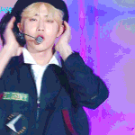 [EXO] 금발 <b>베레모</b> 준면