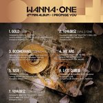[박우진] 0+1=1 “TRACK LIST”